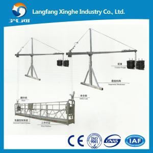 Wholesale zlp800 sky climber platform / parapet clamp suWindow cleaning cradspended scaffolding / cleaning equipment for building from china suppliers
