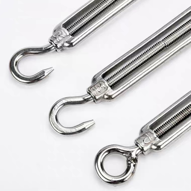 ZINC PLATED Stainless Steel Turnbuckles DIN1480 with Open Body