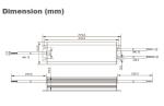 IP65 LED Driver 12V/24V 75W Constant Voltage 1-10VPWM Outdoor Signal Dimming
