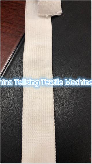 good quality tellsing brand crochet elastic tape machine for cowboy,shoe,leather