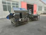 2000kg/h High Pressure Air Onion Peeler Processing Line for Large Scale