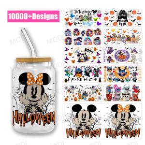 Wholesale Mickey Design Halloween UV DTF Cup Wraps For Glass Tumblers Transfers from china suppliers