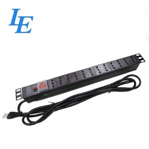 Wholesale Black Power Distribution Rack Unit Power Meter Pdu With Surge Protection from china suppliers