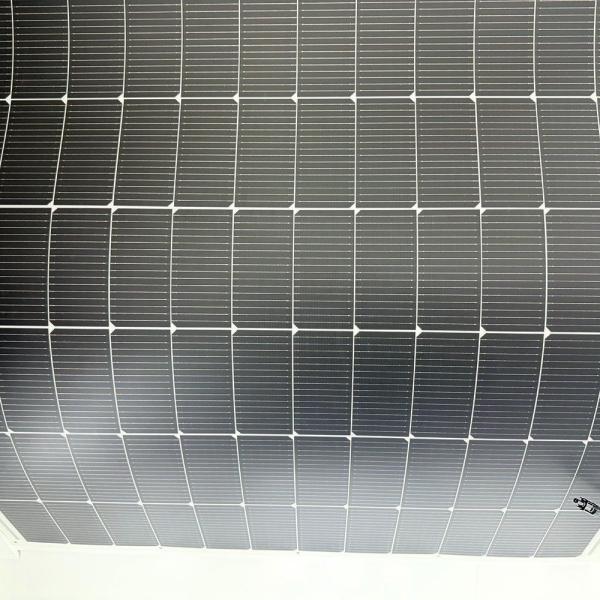 Flexible Transparent 580W Soft Solar Hybrid Inverter BIPV Module Photovoltaic