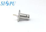 Microstrip Female RF BNC Connector Flange Mounted