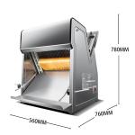 Factory Supply 31 Electric hamburger baguette bread slice cutting machine bread