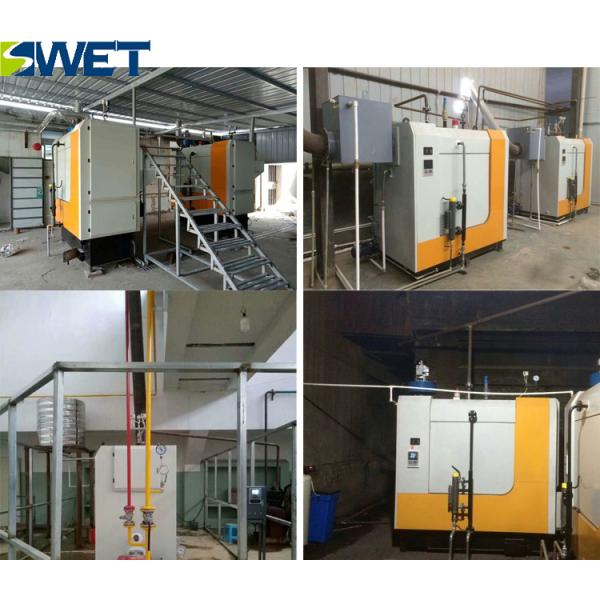 Steel Garment Industrial Steam Boiler For Dry Cleaners , Environmentally Friendly