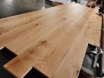 Natural Lacquerd Oak 2 Layers Engineered Wood Flooring, Full Birch Plywood