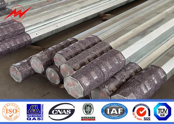 138kv Electrical Supplies Transmission Line Steel Round Power Pole With Q460