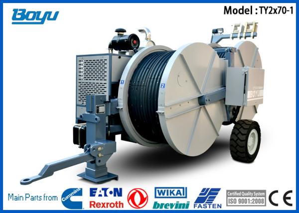 2 x 70KN Hydraulic Line Tensioner Cummins Diesel Engine German Rexroth Pump
