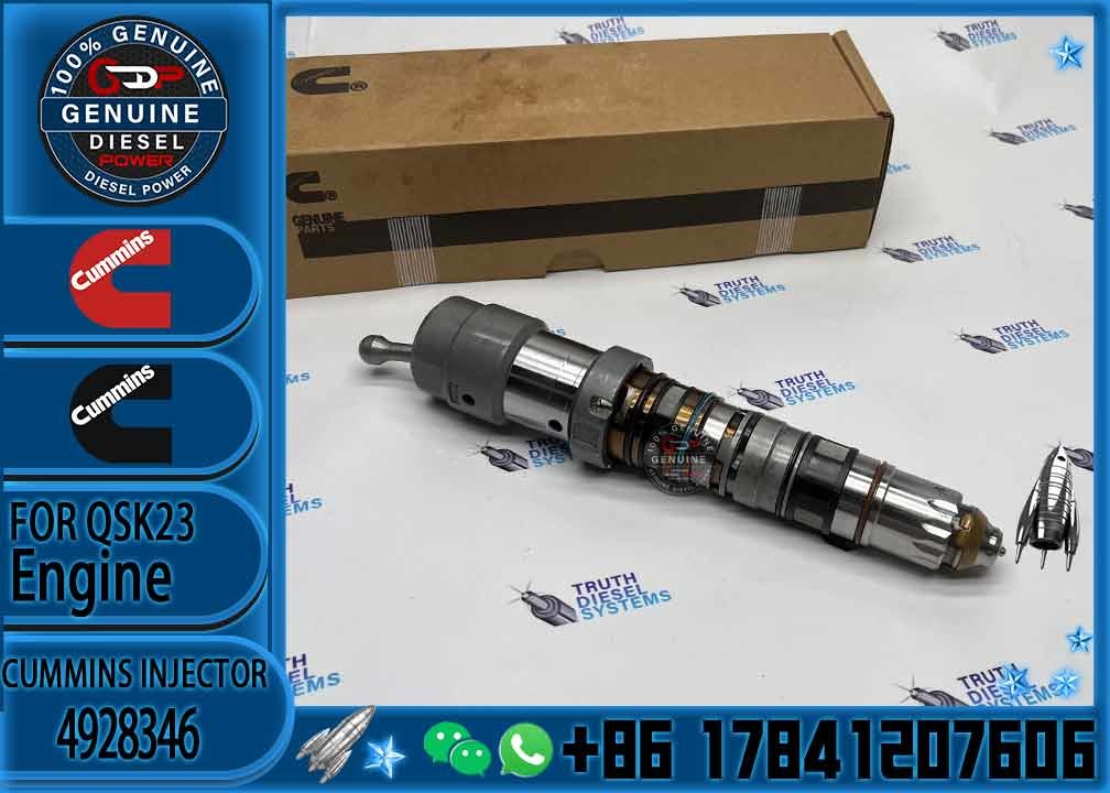 4928346 QSK23 Diesel Engine Common Rail Fuel Injector 4087887 4010163 3766446 4326781