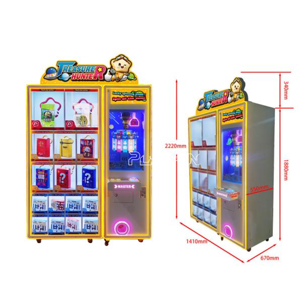 Playfun Coin Operated Family Entertainment Center Catching Treasure Hunter Arcade Game Machine Happy Blind Box Gift Machine