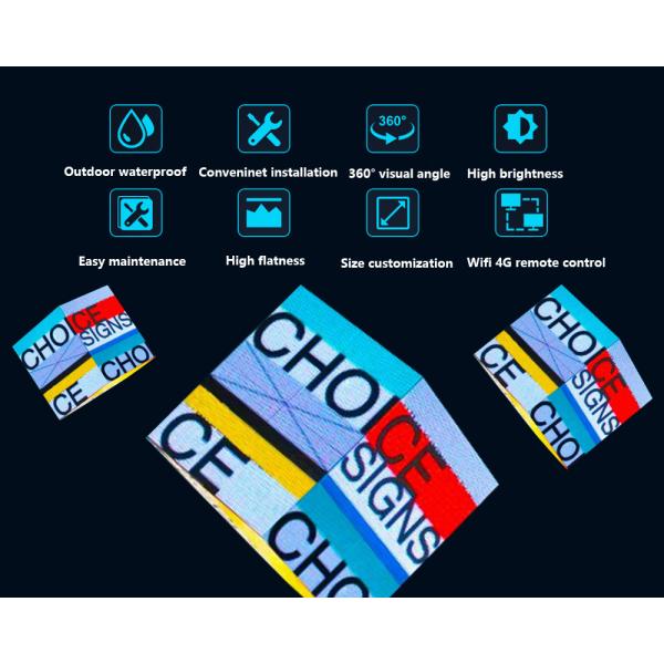 UHLED Cube LED Display Indoor LED Display High Resolution P2.5mm LED Display Cube Screen