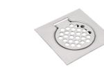 Round Shape Stainless Steel Floor Drain Excellent Mechanical Properties With