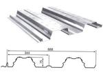 Aluminum Floor Deck Roll Forming Machine , Shutter Door Roll Forming Machine