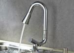 360 Degree Rotation Kitchen Basin Faucet Double Mode ROVATE With Brass Body