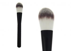 Wholesale Hot Cosmetic Tool Black Handle Makeup Foundation Brush With Aluminium from china suppliers