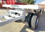 Steel Drawbar Design Full Trailer For Heavy-Duty Cargo And Wood Transportation