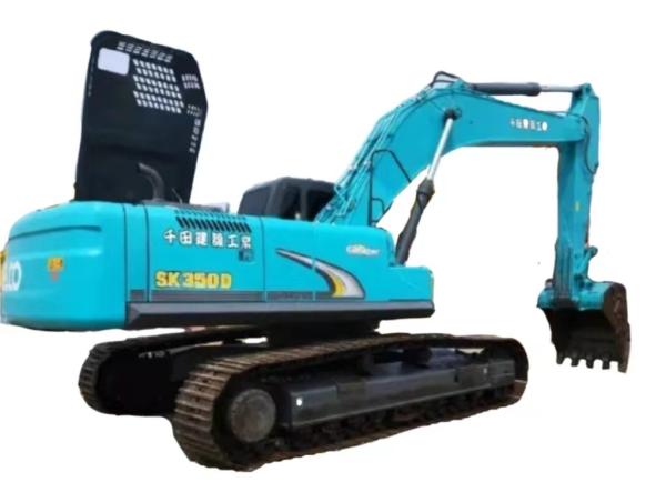 Kobelco SK350D Earthwork Excavator, 11200 x 3400 x 3420mm, 10580mm Digging