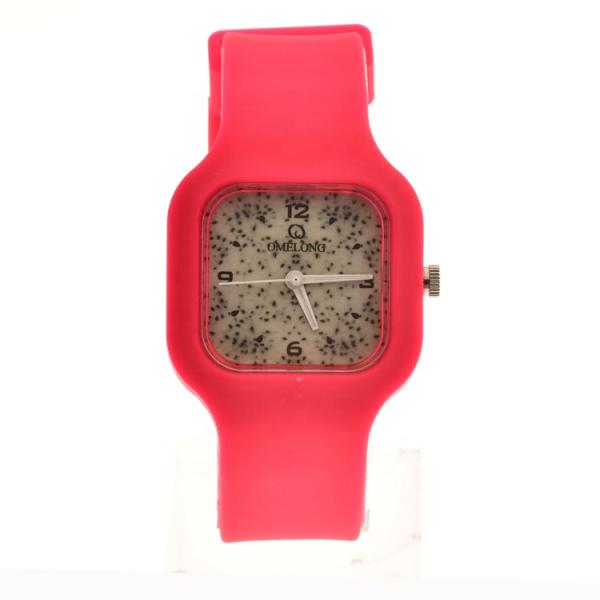 Flexible Silicone Custom Quartz Watch One Year Warranty For Anniversary Gift