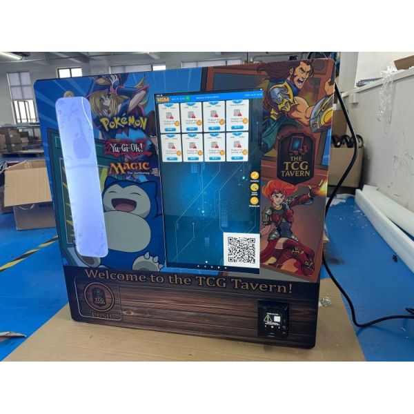 Mini Wall-mounted Pokemon TCG Vending Machine customer use