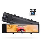 HD 4K Resolution 500mAH Battery Dual Car DVR Right Side Rearview