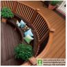 Buy cheap Wear Resistant WPC Deck Handrails PVC Co-extrusion Composite Railing Cost from wholesalers