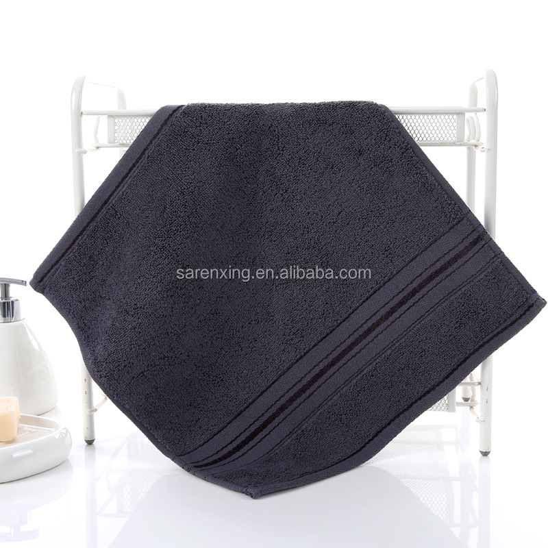 Hotel Bathroom Quick Drying Towel Custom Logo Mini Cotton Hand Towels for Luxury Bath