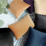 NTBAY 2 Pack Zippered Velvet King Pillowcases, Super Soft and Cozy Luxury Fuzzy