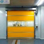 Airtight High Speed PVC Roll up Doors for Industrial Plant Hygienic Areas