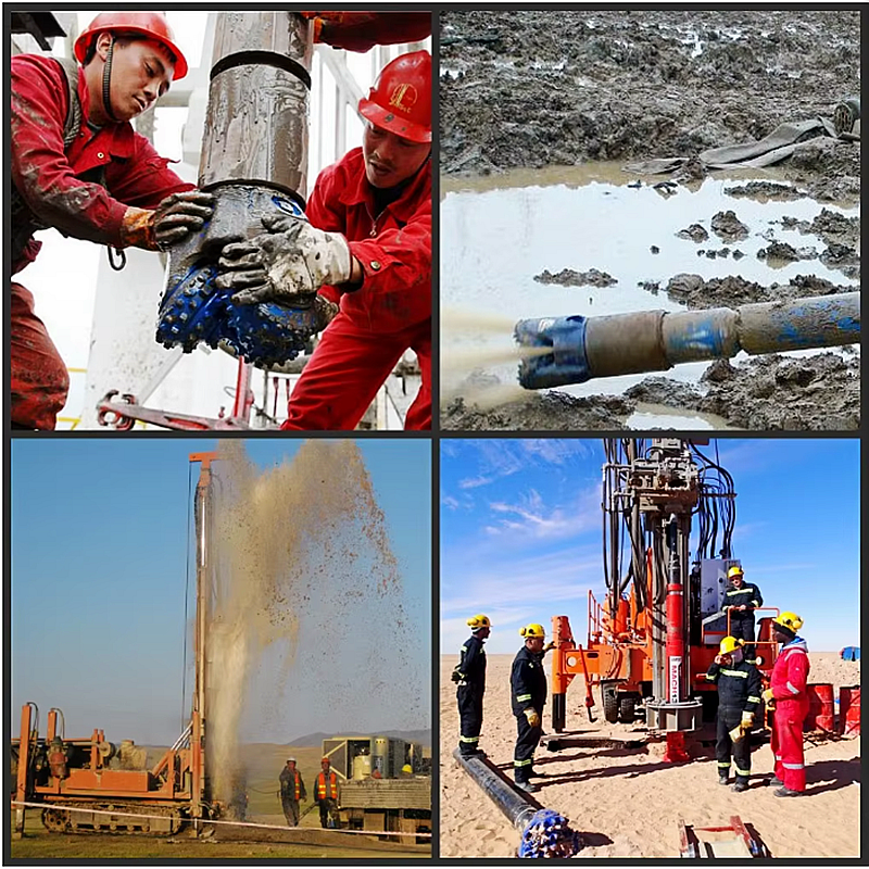 API Standard Roller Cone Drilling Bit Hard Rock Borehole Inserted Tooth Tricone Drill Bit