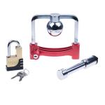 Steel Zinc Alloy and Copper Trailer Locks for Universal Couplers Same Key Hitch