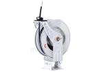 Air Hose Reel / Power Coated Steel Water Automatic Hose Reel 110 Degree Swivel