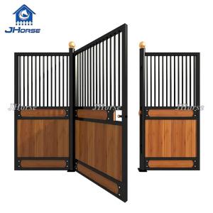 Wholesale Farm Portable Metal Design Horse Box Stable Fronts Horse Stall Panels from china suppliers