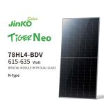 400W 420W 425W 430W 435W 440W 450W Tiger Neo N-Type All Full Black Solar Panels