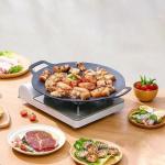 Multipurpose Korean Style Stovetop Grill Pan Die Cast Aluminum Raffinate Outdoor