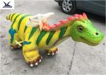 2 Meters Long Simulation Cartoon Amargasaurus Motorized Scooters For Playground