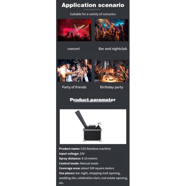 Large Confetti Machine for Weddings Manual Control Smoke Sprayer Equipment Paper Cannon Bar Opening Atmosphere Bubble Machine