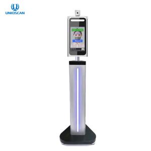 Wholesale Stainless Steel 8&quot; Time Attendance Facial Recognition Thermometer from china suppliers