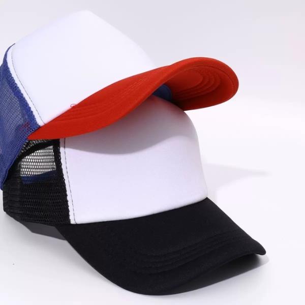 Multicolor Sublimation Mesh Cap Personalised Sublimation Cap Blanks