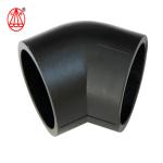 long lifespan 90 Degree Elbow Fitting , Hdpe 90 Degree Elbow Size 20-1200mm