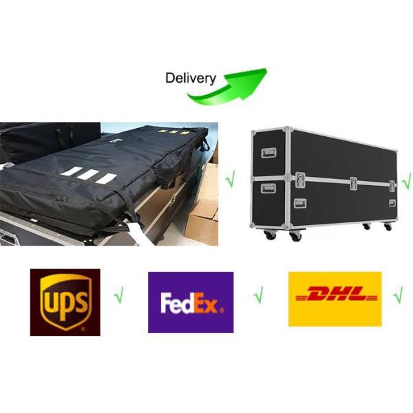 Movable Billboard LED Poster Display Indoor Wifi 3G 4G Control 2880Hz 33mm Thickness