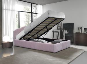 Wholesale Tufted Upholstered Low Profile Storage Platform Bed Plywood Material Custom from china suppliers