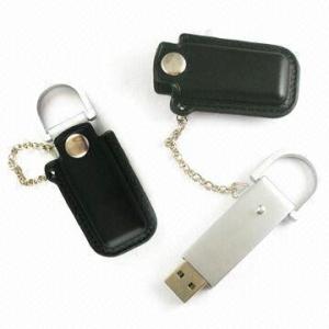 Wholesale OEM New Style Leather USB Flash Drive 1GB 2GB 4GB 32GB from china suppliers