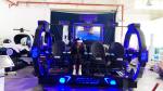 2022 Dreamland Reality Virtual Game Machine 4 Seats 9D VR Roller Coaster Cinema