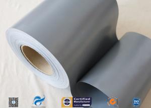 Wholesale 20cm Width Waterproof Grey PVC Woven Fabric Tear Resistant 0.3mm 7.9&quot; Width from china suppliers