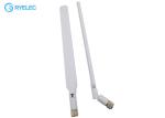 5dbi White 4g Lte Whip Rubber Antenna With Swivel Sma Male For 4g Wireless