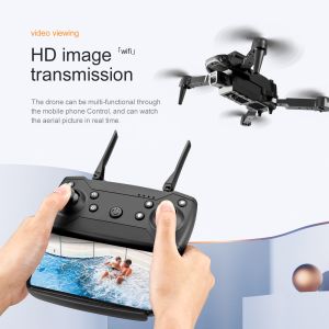 Foldable Drones E100 with 4k camera Obstacle avoidance Real-time Transmission