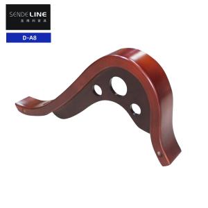 Wholesale Reddish Brown Wooden Chair Armrests Easy Installation Removal For Home / Office from china suppliers