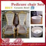 wholesale luxury manicure spa pedicure chair sets for sale , modern used